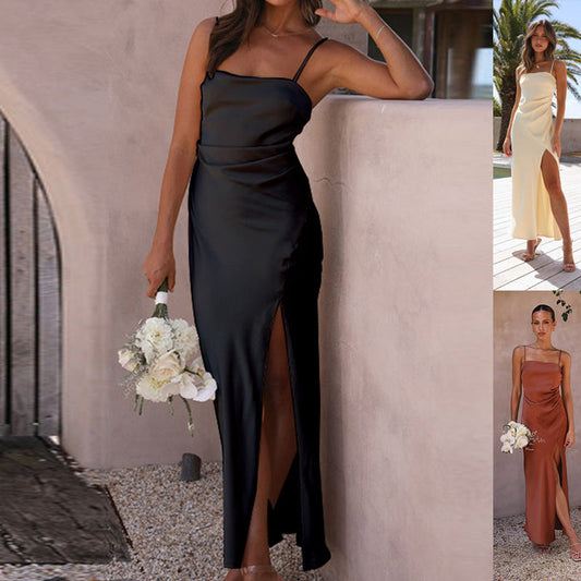 Damska Elegancka Suknia Wieczorowa | Maxi