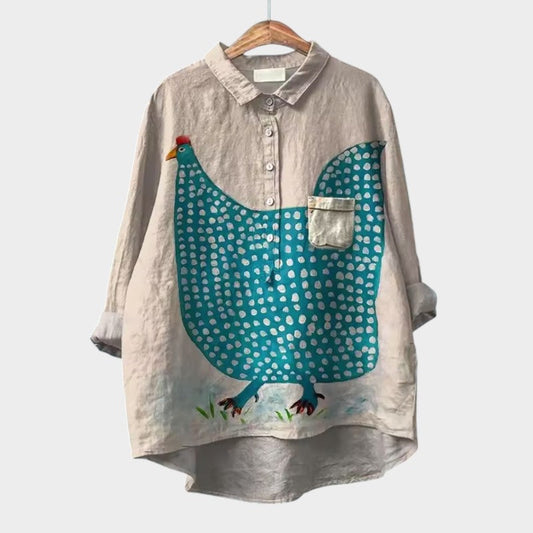 Ina | Bluzka z Koronką